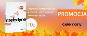 Program do korygowania partii wokalnych i instrumentalnych Melodyne 4 studio z rabatem 10%