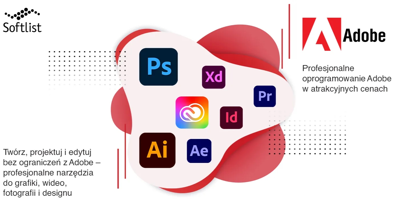Obrazek do wiadomości Profesjonalne oprogramowanie Adobe w atrakcyjnych cenach