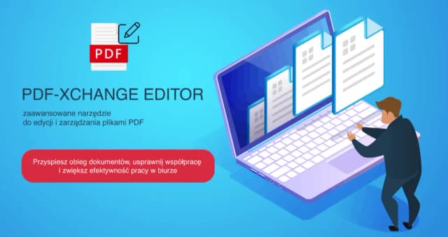 Obrazek do promocji PDF-XChange Editor – zaawansowane narzędzie do edycji i zarządzania plikami PDF