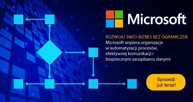 Obrazek do promocji Rozwijaj swój biznes bez ograniczeń - Microsoft wspiera organizacje w automatyzacji procesów, efektywnej komunikacji