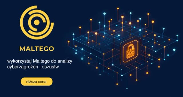 Obrazek do promocji Wykorzystaj Maltego do analizy cyberzagrożeń i oszustw – mapowanie danych w czasie rzeczywistym! 
