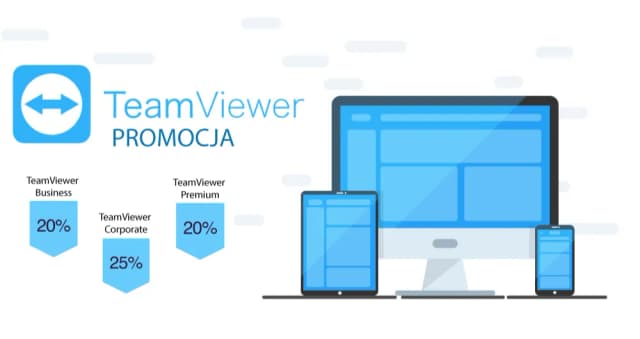 Obrazek do promocji Rabat nawet o 25% na produkty TeamViewer