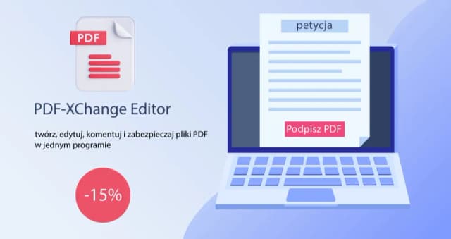 Thumb for Twórz, edytuj, komentuj i zabezpieczaj pliki PDF w programie PDF-XChange Editor. Skorzystaj z rabatu 15%!