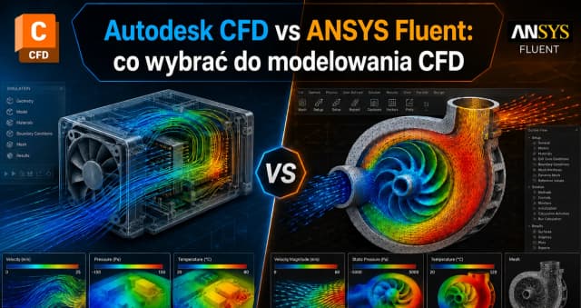 Obrazek do wiadomości Autodesk CFD vs ANSYS Fluent: co wybrać do modelowania CFD