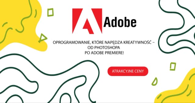 Obrazek do promocji Oprogramowanie, które napędza kreatywność – od Photoshopa po Adobe Premiere!