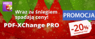 Wraz ze śniegiem spadają ceny! PDF-XChange PRO teraz -20%, oszczędzasz 70zł!