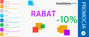 Rabat 10% na artykuły TMS Software