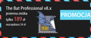 The Bat Professional v8.x t, tylko 189 zł, oszczędzasz 24zł!