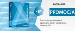 PdfGrabber -  program do konwertowania i edytowania plików zapisanych w formacie PDF z rabatem – 5%