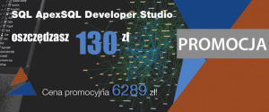 Potężny zestaw narzędzi dla programistów SQL ApexSQL Developer Studio, oszczędzasz 130 zł!