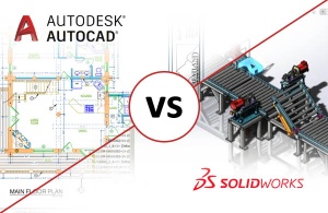 Porównanie programów AutoCAD i SolidWorks