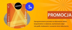 PdfEditor 4 Professional -kompleksowe i profesjonalne narzędzie firmy PixelPlanet służące do edycji plików zapisanych w formacie PDF teraz -5% 