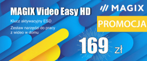 MAGIX Video Easy HD -– klucz aktywacyjny ESD – zestaw narzędzi do pracy z wideo w domu